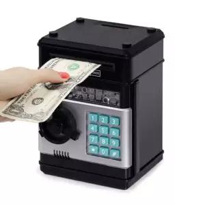 ATM 미니 금고 지폐 저금통 디지털 비밀번호 동전 특이한 신기한 어린이 유아 크리스마스 장난감 선물 아이