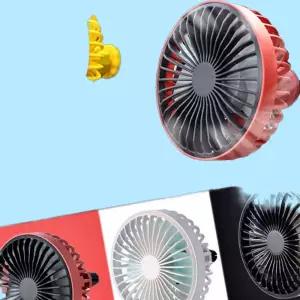 [원삼안전] 차량 차량용 자동차    차량용 선풍기 LED 송풍구 거치형 조명 (본품)