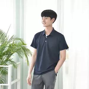 교복몰 시원한 쿨론 네이비 남자 카라티 학생복남성 코스튬 테마 플레이 의상 반팔 론카라