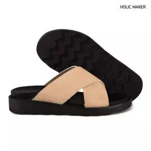 홀릭메이커 남성 둥근코 캐주얼 베이직 슬리퍼 HBM074사무실실내화 남자 둥근 사무실화