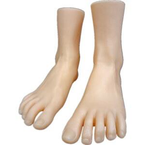 여성 발 신발 필줄 모형 마네킹 실리콘 네일 인체 한쌍 다리 여성용
