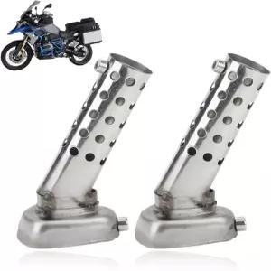 2Pcs 모터사이클 배기 소음기 56mm 범용 파이프 머플러 배플 소음 제거기 ATV 스쿠터 피트 더트 바이크