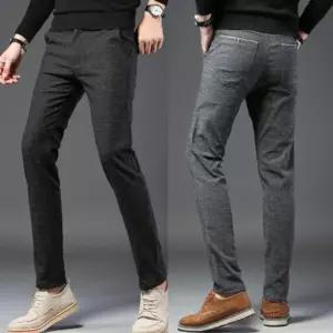 남자 베이직 면 슬랙스 직장인 정장 일자 팬츠 바지 긴바지 중년여성 여자 고무줄 빅사이즈 남성 신사
