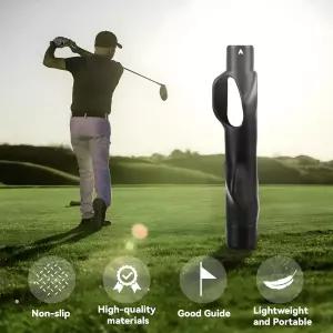 디퓨즈 페트리허 골프 그립 트레이너 보조 훈련 오른손잡이 클럽으로 올바른 손 자세 도움을 줍니다