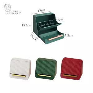 럭셔리 립스틱 정리대 3color실리콘꽂이 화장대 틴트함 메이크업 아크릴함 화장품함