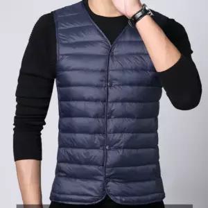 직장인 경량 패딩조끼 내피 작업복 보온 방한누빔 사무실 사무용 이너 남성 누빔 점퍼 남자
