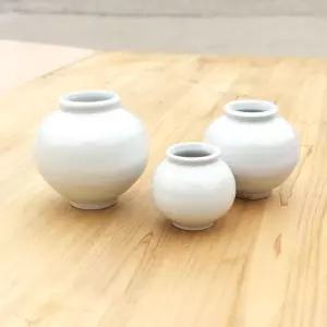 미니달항아리 화병 (소)옹기 전통 도자기 인테리어 도기