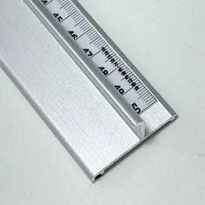 알루미늄 재단 안전자 30cm 안컷팅 공구 용품 시트지 시트줄 눈금 칼자 수평 측정