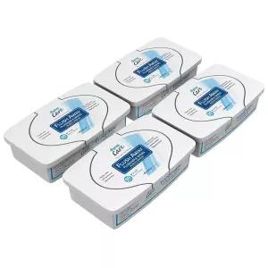 Dynarex Flush Away 변기에 버릴 수 있는 물티슈 1321 60개 - 팩 구매 및 절약(4팩)