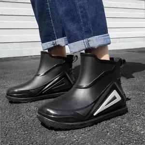 [원오안전] 방수 신발 장화 활동 장마철 작업화 남성 스포츠 야외  (본품)