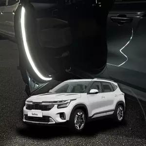 더뉴셀토스 LED 면발광 워닝램프 도어라이트 실내등 셀프튜닝 차꾸미기 자동차등