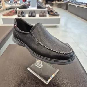 엘칸토 HC11 소가죽 남성화 초경량 세미케주얼 슬립온  W0H6U4J3915