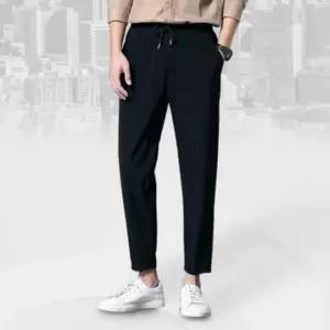 남성 일자 9부 밴딩 슬랙스 슬림 모던 바지 팬츠남자 정장 여름 여성 여자 와이드 밴슬랙스 밴팬츠