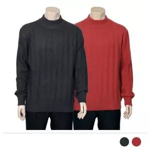 MNT23001 프리엄 반폴라 니트남자 니트티 니트 터틀넥 남성 셔츠