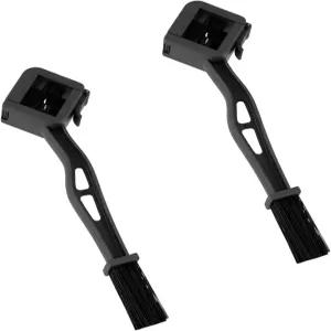 4면 자전거 체인 브러시 세트 2 MAACKIA 사이클 유지 관리 도구 소프트 청소 부품 세차 세탁기 블랙