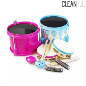 해피타운 파워드럼세트 리듬악기키즈 어린이놀이 장난감 완구