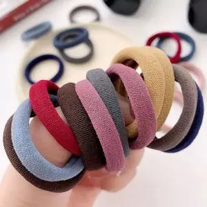 여성 데일리 머리 똥머리 머리끈 헤어 밴드 20p