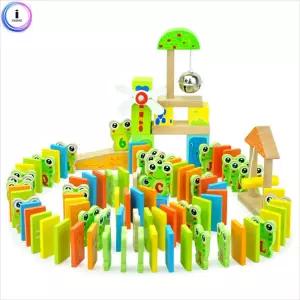 h30 탑브라이트 개구리 도미노 (7122)쌓기놀이 어린이 게임 장난감 키즈 쌓기