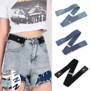 청바지벨트 만능 사이즈조절 버클없는 길이조절 노버클 프리벨트