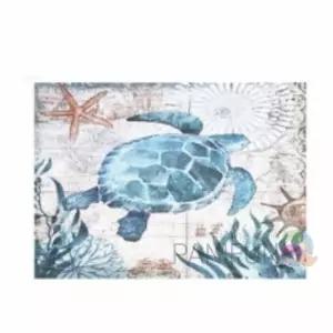 인테리어 포스터 바다거북 M 신혼집거실벽면인테리어 집들이선물 두꺼비집가리개 배전함 액자 태피스트리