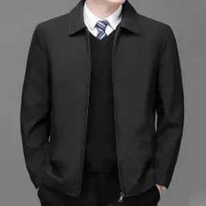 [하프클럽/]남성 댄디 스타일 카라 짚업 자켓 ON-JUA-QWFN0XTO