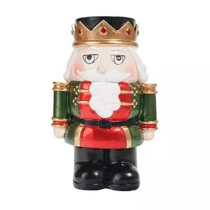 크리스마스 호두까기 인형 촛대 티라이트홀더조명인테리어 장식 초홀더 캔들케이스 향초 초받침대 들악세사