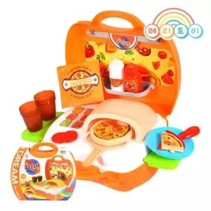 PV 드림 피자놀이 가방세트집 장난감 가게