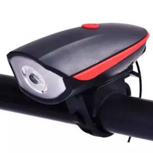 자전거 멀티 라이트 레드 전자벨 전조등 1600 후미등 용품