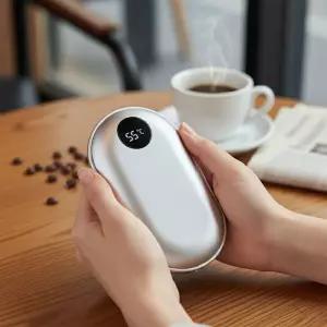 충전식 손난로 핸드워머 5000mAh 보조배터리 겸용휴대용 무선 용손 전자 USB 식손 전기 미니