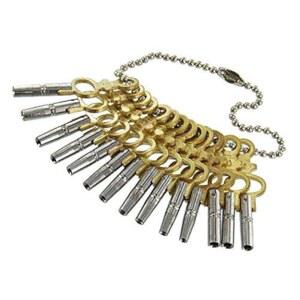 황동 축복 시계 와인딩 키(포켓 키용 14개 세트(5022개))