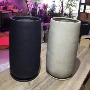 모던 수지 대포 24x50cm 화분가정용 식물 꽃화분 키우기 인테리어 실내 취미생활 실내용 정원용품 홈가드닝