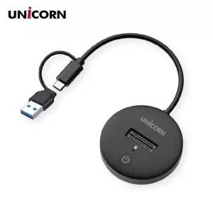유니콘 NVMe SSD 도킹스테이션 M.2외장케스SM-600DPSSD하드 SSD케이스 디스크