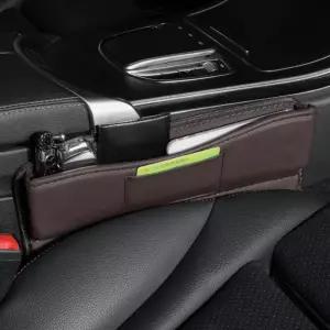 간편수납 차량용 사이드포켓(브라운)카인테리어 용품 용보관함 자동 소품 용포켓 용함 자동함 차함