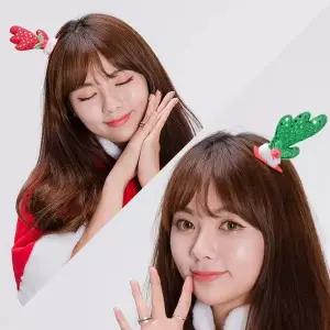 TBZ 헤어장식 루돌프날개 포인트머리핀 헤어핀 해어핀