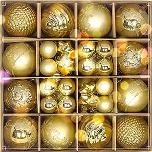 크리스마스 트리 장식볼 세트 골드 오너먼트 소품 트리볼 장식품 인형 용품 성탄