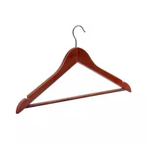 상하의 원목 옷걸이 5p 세트 매장용 가정용 정장 일반 바지 나시 논슬립 미끄럼방지 가게 나무