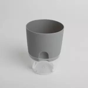 저면관수 미니 화분 1개급수 급수용 반투명 인테리어 플라스틱 원예용 가정용