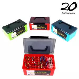 타코 에기박스 52칸 루어 태클 꽂이하드베이트 낚시 용품 세트 미끼 장비