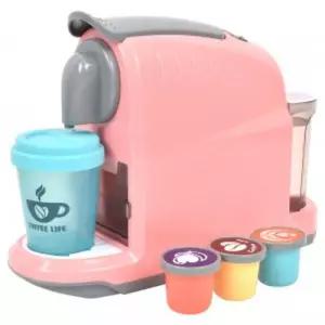 오즈토이 스마트 쿡 소꿉놀이 캡슐 커피머신 세트 핑크 ld-668b 주방 카페 메이커 소품어린이 역할 장난감