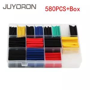 박스형 열 수축 튜브 키트 절연 슬리브 termoretractil 폴리올레핀 모듬 와이어 케이블