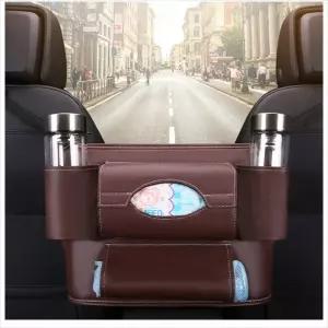 D24 차량용 시트 중앙 콘솔포켓 버젼2 컵홀더형빈티지 편리한수납 자동차 용포켓 홀더형 활용도높은 감각있