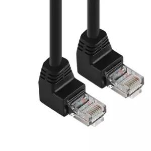 랜 케이블 랜선 인터넷 위쪽꺾임 KW CAT.5E UTP 15m 연결 노트북 LAN 렌케이블