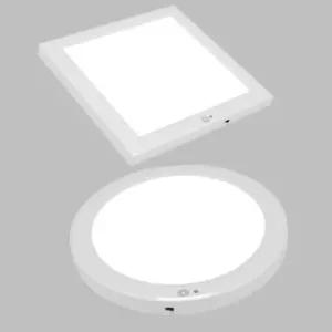 LED 더스타일 사각 원형 엣지 10인치 20W 센서등베란다등 직부등 LED현관등 LED조명 조명등 엣지등 사각등