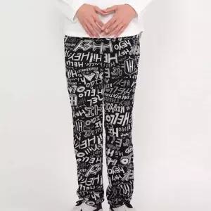 남성용 융털 기모 바지 보온 겨울바지 남자 팬츠 밴딩 고무줄 패션