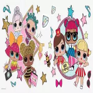 룸메이트 RMK3889GM LOL 서프라이즈! 거대한 벽 스티커 필 앤 스틱