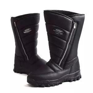 남자 바이크 패딩 방한 털부츠 겨울 라이더 신발오토바이 따뜻한 작업화 성보온 눈길 슈즈 논슬립 용신발