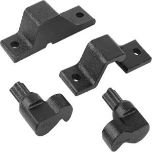 UASAM 트레일러 캠 잠금 어셈블리 - 화물 이중 도어 키퍼 콤보 키트 왼쪽 상단/오른쪽 하단 모서리의 로드