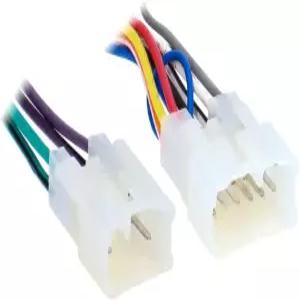 메트라 70-1761 라디오 배선 하네스 1987-UP 도요타 차량 일부 출력 + 4 스피커 장착 (포장은 다를 수