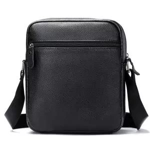 올요아 남자 키작남 숄더백 가죽 가방 리얼 소 대용량 세로형 크로스 남성 패션 캐주얼 꾹5