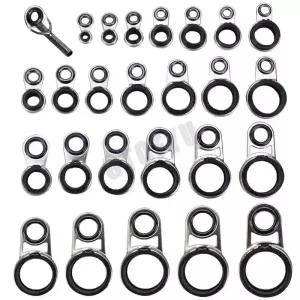 2mm-12mm 모든 세트 직경 바위 낚시대 가이드 링 수리 여러 크기 바다 막대 와이어 루프